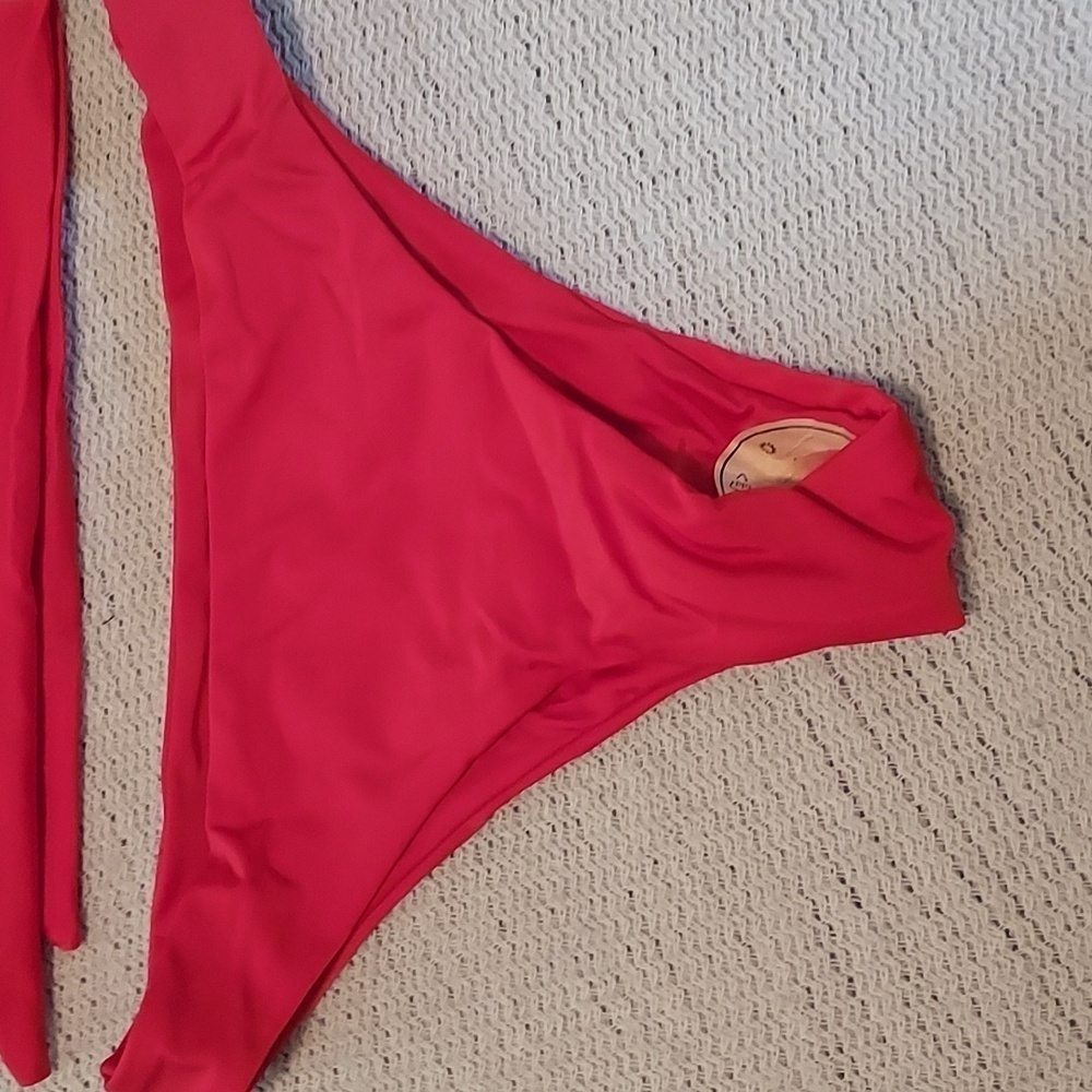 Matte Collection Cooper Bikini in Red - Picture 5 of 16